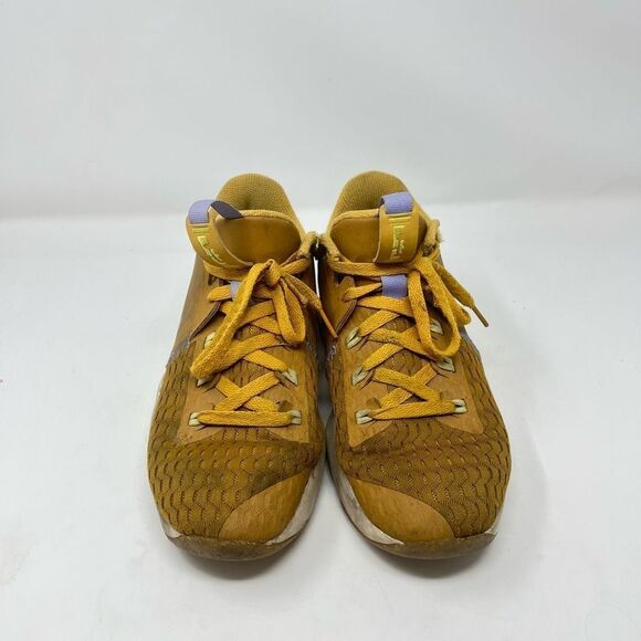 Nike Lebron Witness 5 Basketball Shoes Wheat Lace-Up Youth Boys' 7Y US - Picture 5 of 14
